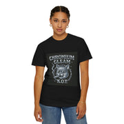 Chromium Gleam Cat Unisex Garment-Dyed T-Shirt